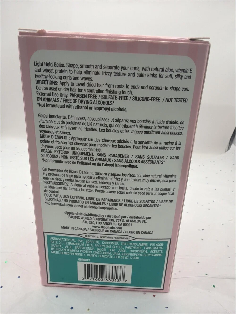 2 Jars Dippity-do Girls with Curls Gelee 11.5 oz (New in box)